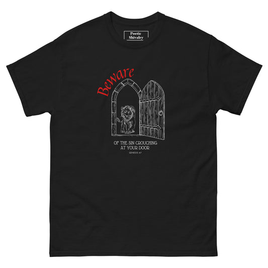 "Sin at the Door" Tee